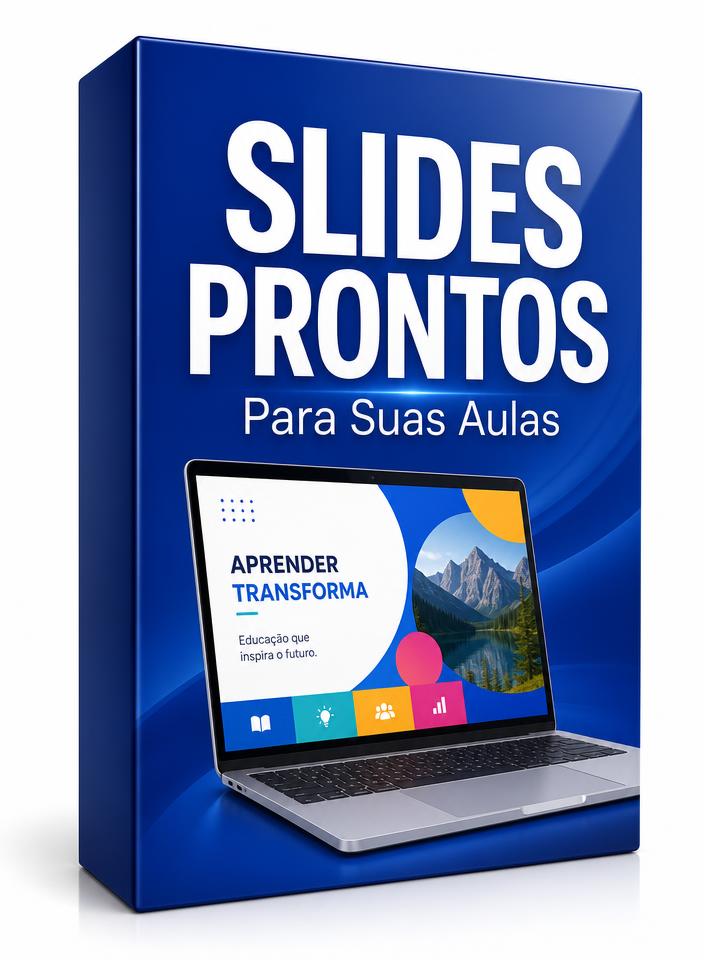 Capa do bônus Slides Prontos Para Aula
